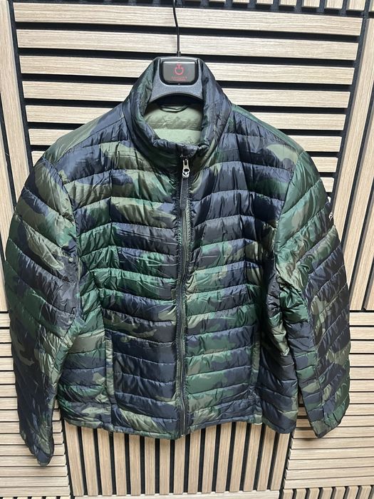 WOOLRICH : Light Down Camo Jacket - Леко яке с 90% пух размер ХЛ