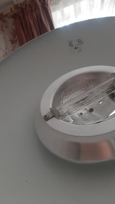 Светильник напольный  черный