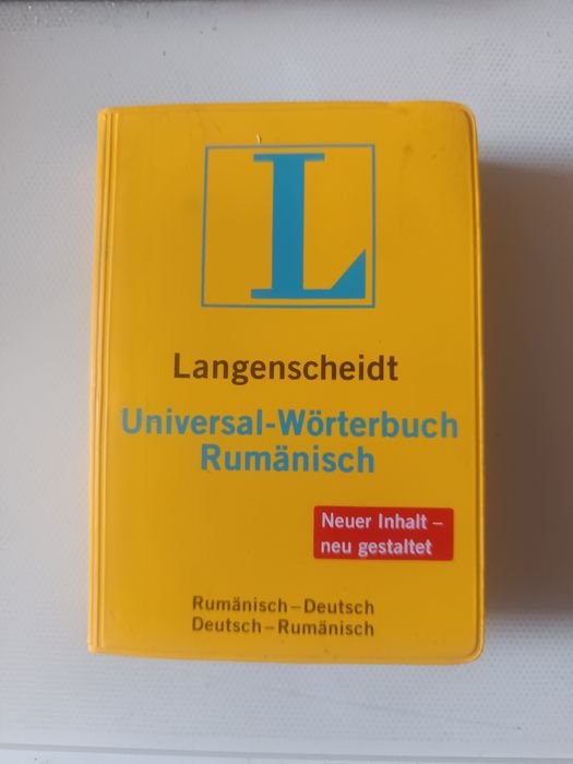 Dictionar de buzanr roman german ,german roman