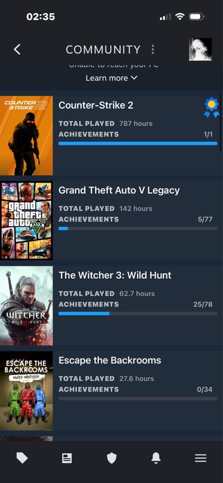 продам стим акк