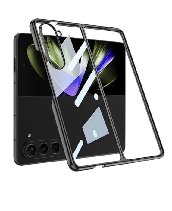 HUSA Samsung Z FLIP FOLD 3 4 5 6 Slim Plastic Transparent Insertie