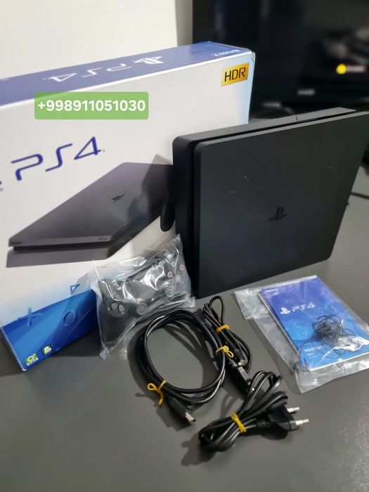 PlayStation 4 slim 1 TB 3 - reviziya yangi karobka dakument
