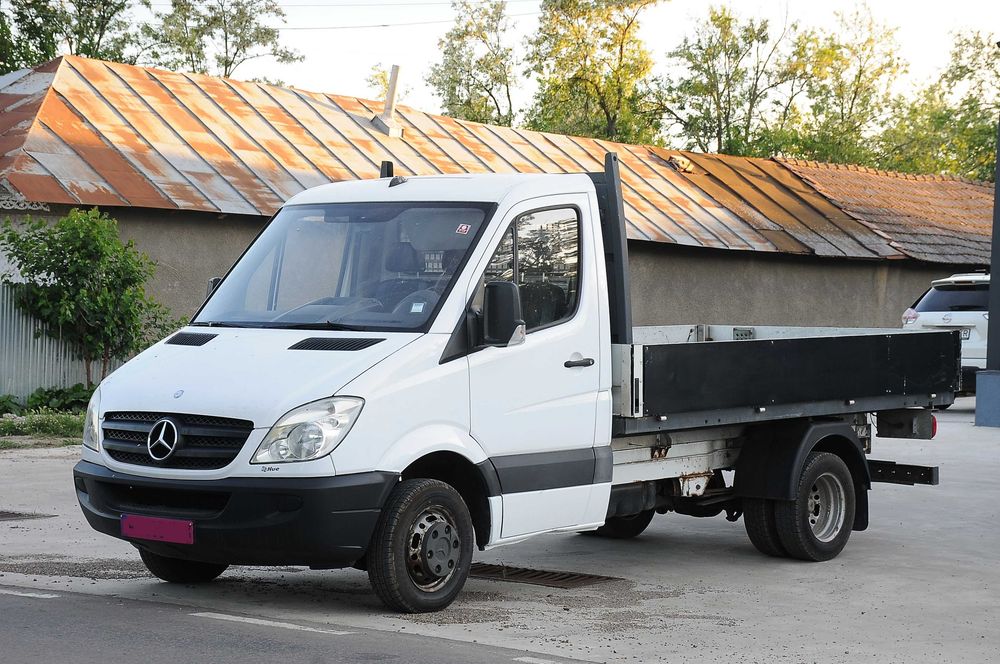 MERCEDES Sprinter 519 2012 3.0CDi 190 CP E5 CutieAut clima, bena 3.60 m cat. B, recent adus Belgia