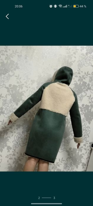 Зимняя двусторонняя дублёнка