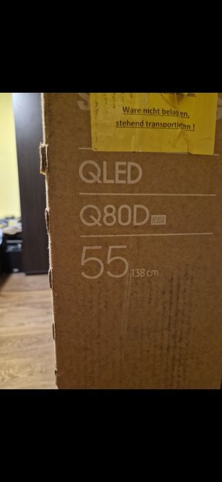 Televizor NOU Samsung GQ55Q80DATXZG QLED TV, 139 cm, 4K, UHD