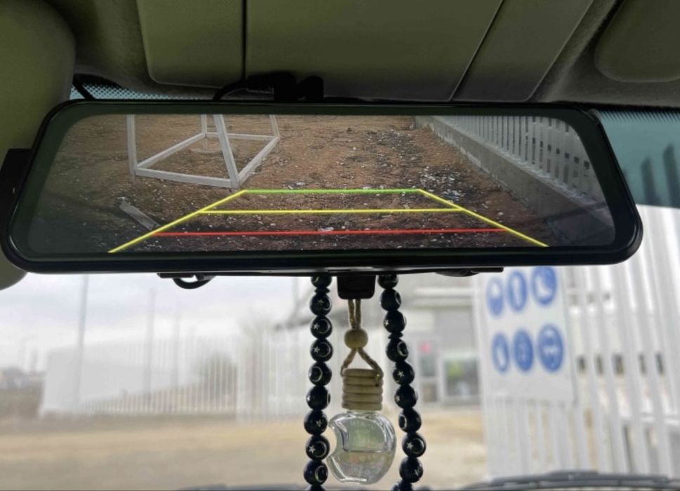 Видеорегистратор зеркало с камерой