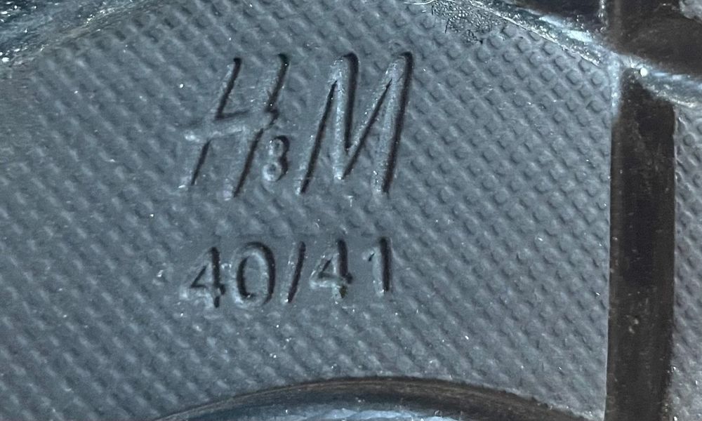 Vantd papuci noi H&M, 40-41