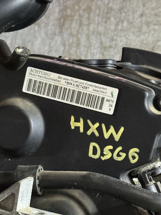 Двигатель Volkwagen BWA 2.0 TFSI Turbo