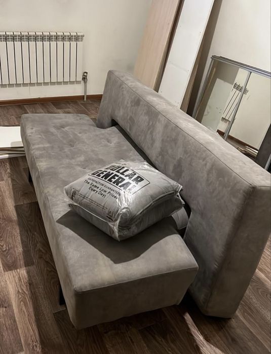 Серый раскладной диван г. Алматы