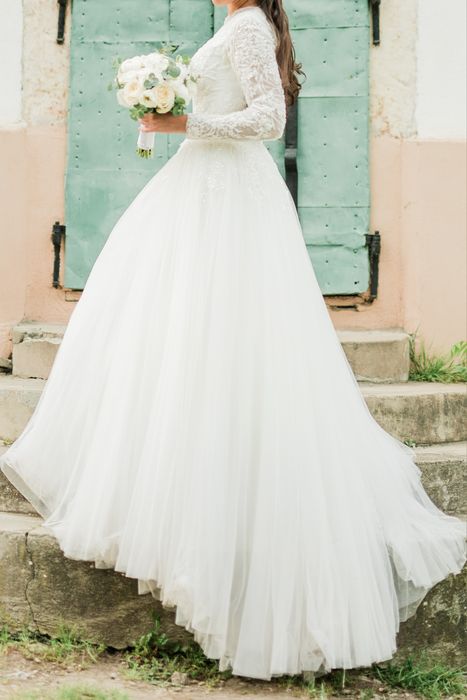 Rochie mireasă, mărimea XS/S