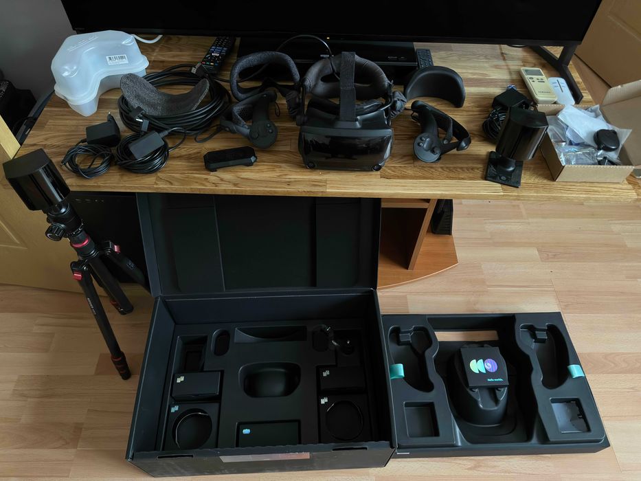 Valve Index complet +sistem prindere tavan +ventilator fata +protectie