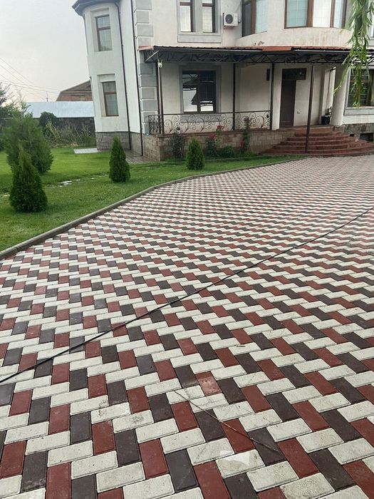 Укладка брусчатка