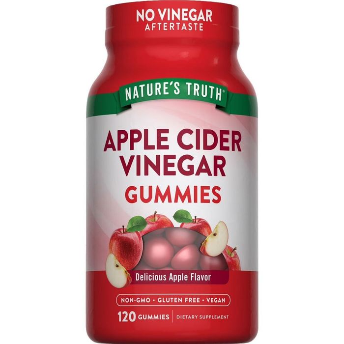 Яблочный Уксус.Apple Cider Vinegar 400 мг,халол.120 веган  конфет