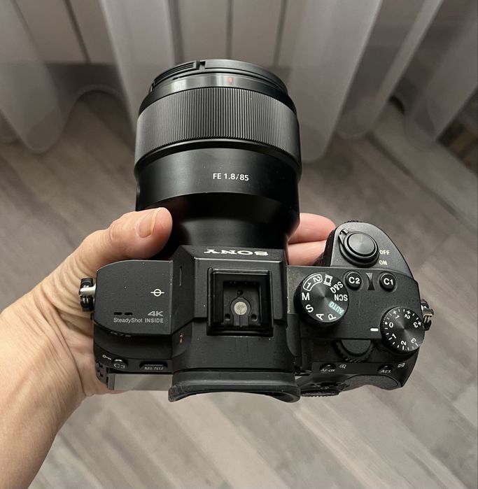 Фотоаппарат Sony A7 lll +объектив 85.1.8