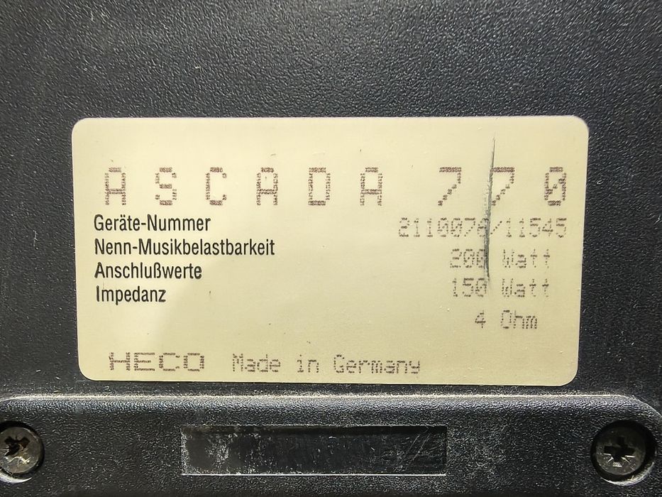 Тонколони HECO ASCADA -770