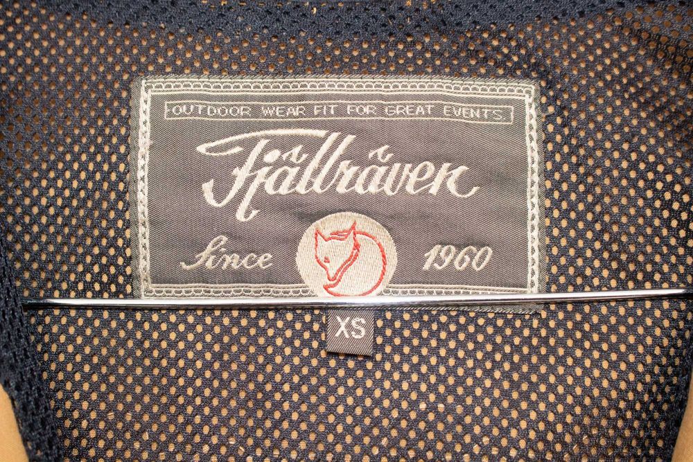 Fjallraven оригинално мъжко яке кафяво туристическо ловно XS-S