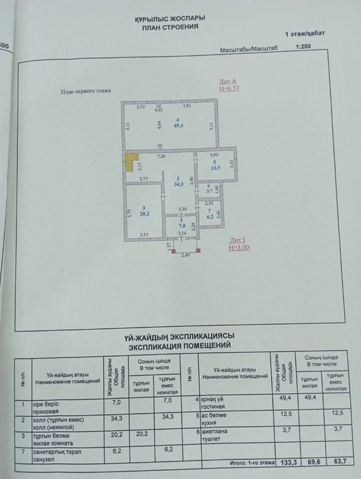 Продается дом 2хэтажный мкр. Самал