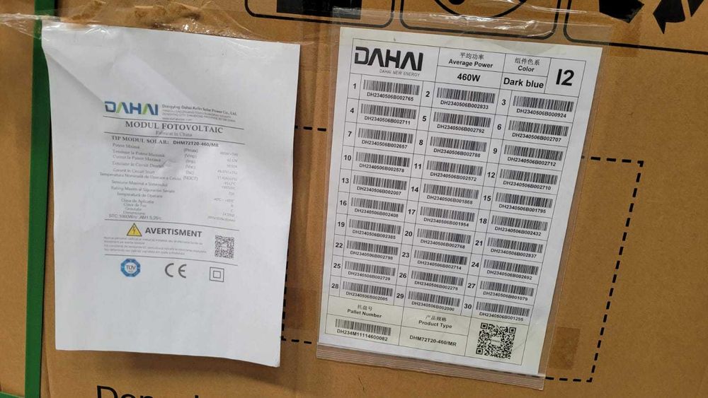 Panouri Fotovoltaice DAIHAI 460W