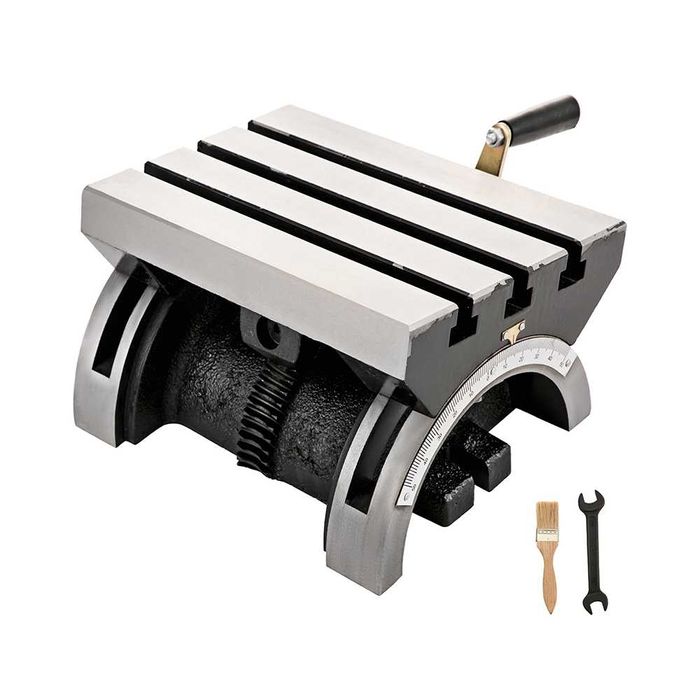 Masa de frezat inclinabila, rigida din fonta, noua