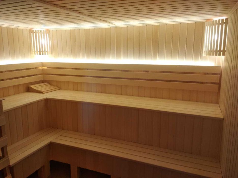 обшивка сауны и бани