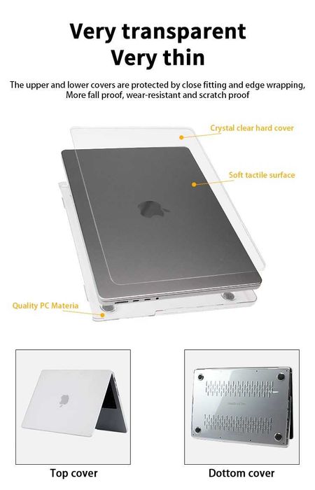Husa protectie laptop Apple Macbook Air / Pro 13.3 15 16 carcasa 360