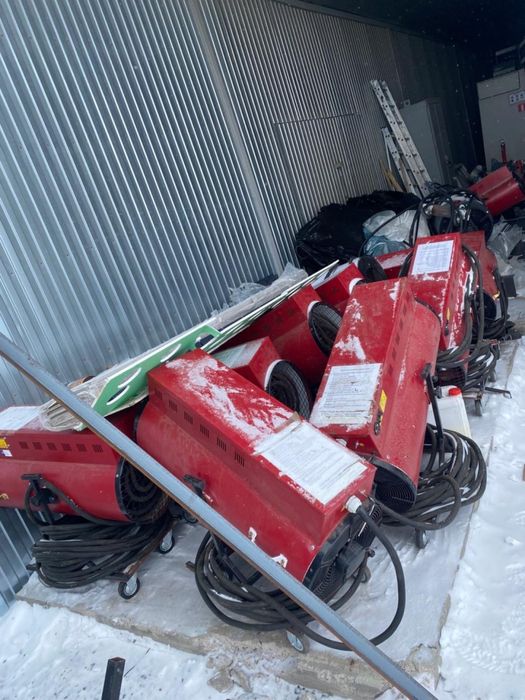 Обогреватель пушки