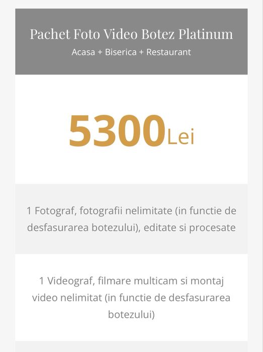 Photographer Evenimente