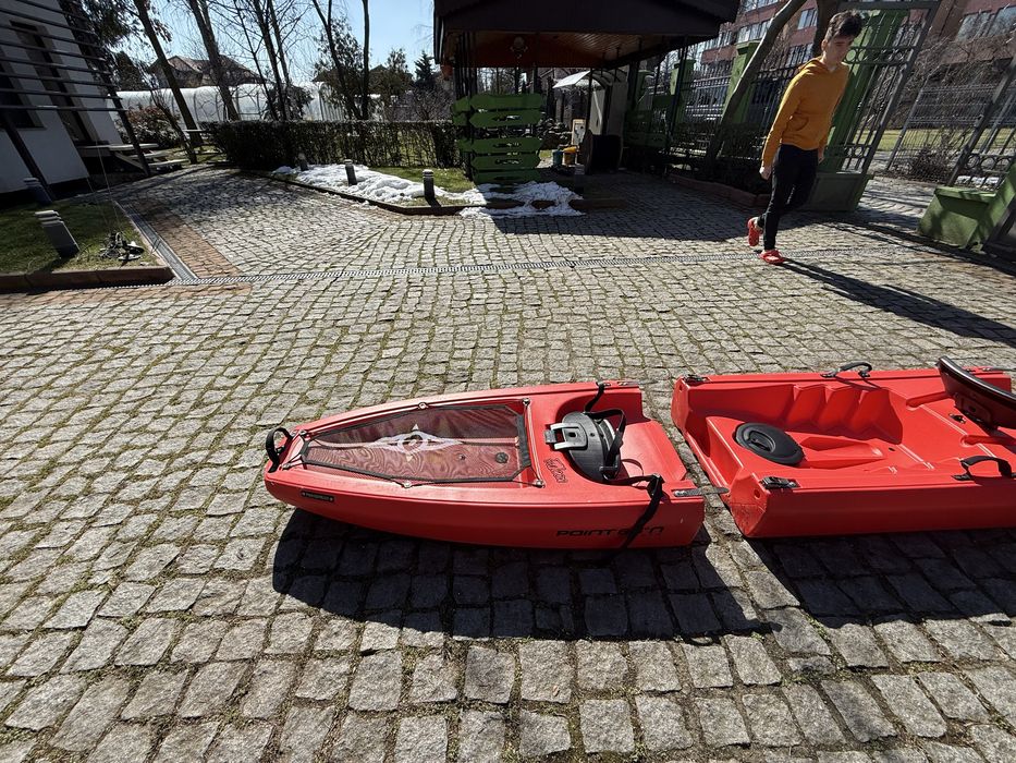 Kayak Falcon solo/tandem cu padelă