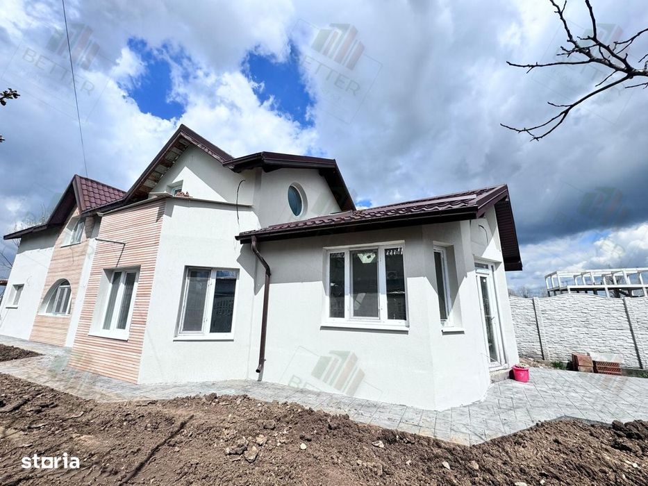 Casă modernă P+M - 6 Camere-3 Bai in Comuna Berceni