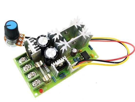 Variator putere tensiune turatie motor PWM 10-60 V / 20 A pret
