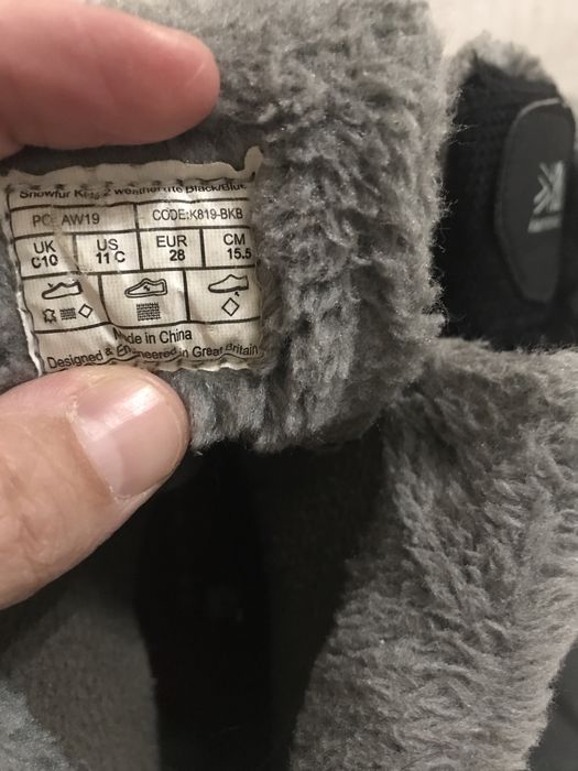 Водоустойчиви зимни боти/ботуши рр,28