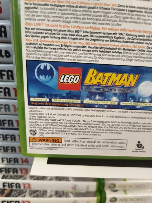 Joc/jocuri Lego Batman The Videogame Xbox One + Pure Xbox one original