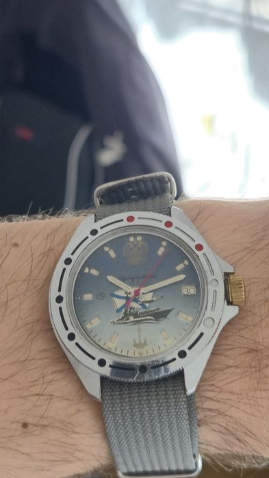 Vostok admiralskie + curele nato
