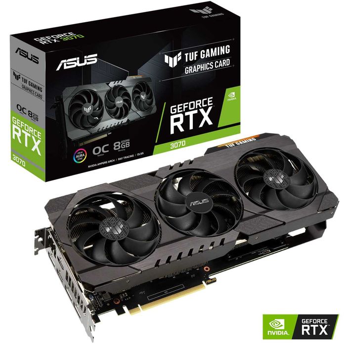 Видеокарта Asus TUF RTX 3070 8G