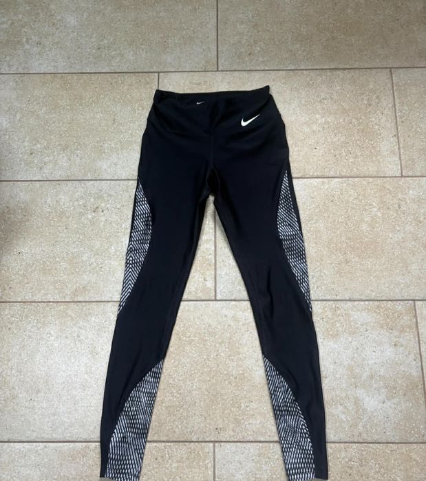 Pantaloni Nike,gri cu negru