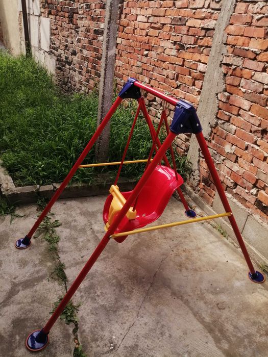 Vand Hinta Balansoar Leagan cu cadru Metalic pentru copii, NOU 299 Lei