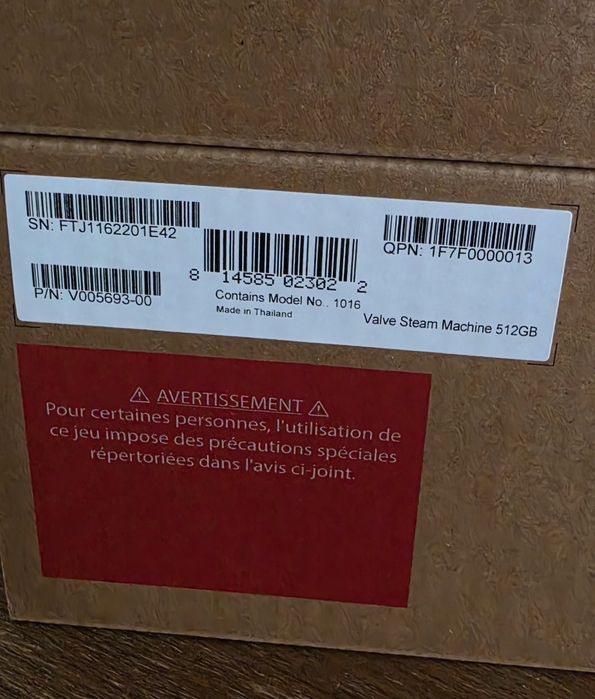 Steam Machine 512 GB
