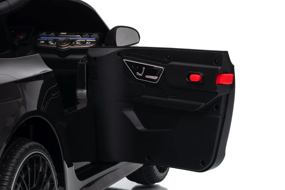 Mercedes amg cle 53 12v – детска акумулаторна кола, черна, eva гуми