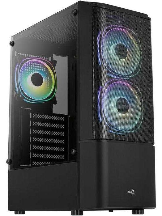 Корпус AeroCool Quantum Mesh, черный, Midi Tower Б/У
