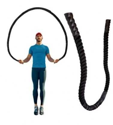 Crossfit-coarda de sărit tip funie grea