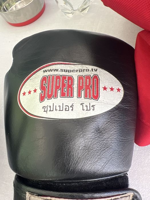 Vand manusi de box SUPER PRO piele Vaca