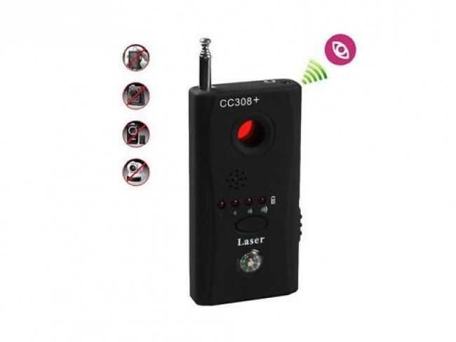 Детектор за откриване на подслушвателни устройства и скрити камери.