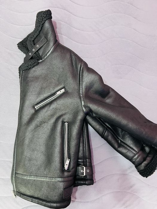 Zara двойно кожено яке