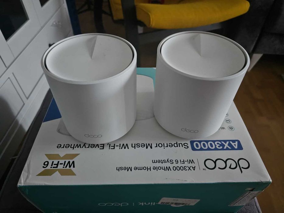 Sistem Mesh Wi-Fi TP-Link Deco X50(2-pack), Dual-Band, Gigabit, AX3000