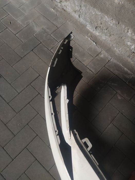 Бампер с решёткой на акцент