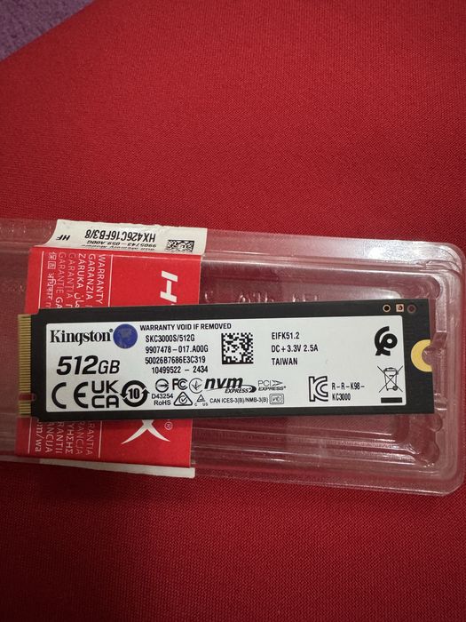 SSD m2 Kingstone KC3000