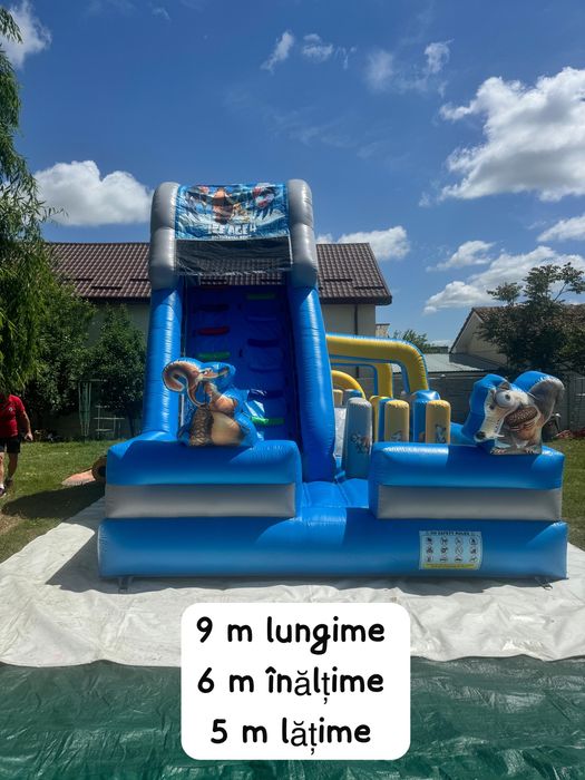 Inchirieri tobogane gonflabile + înghetata