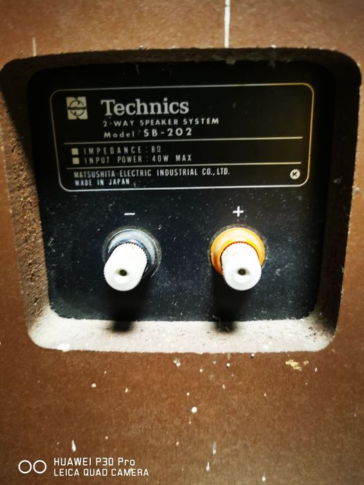 Boxe Technics SB 202,made in Japan