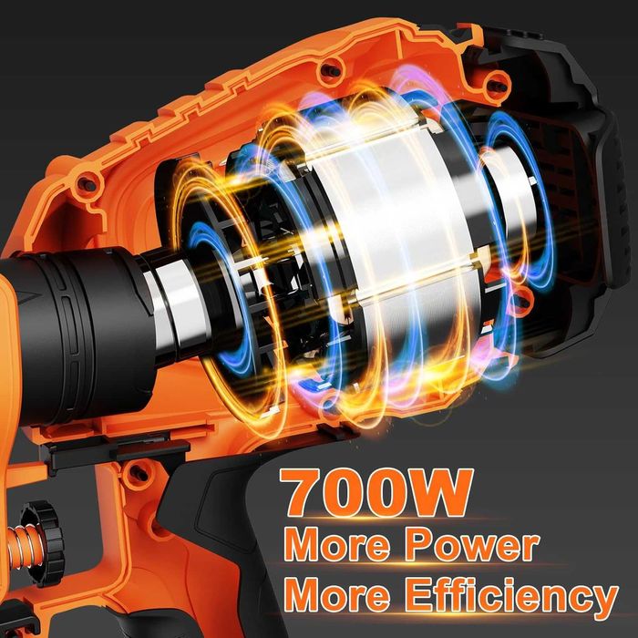 Електрически пистолет за боядисване 700W, 1200 мл, 4 дюзи, 3 режима