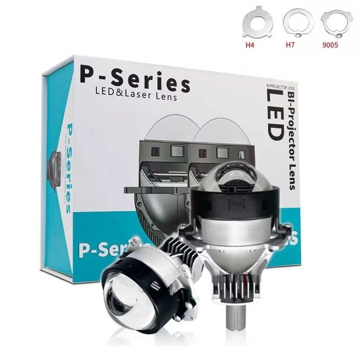 Bi-LED комплект лазерни лупи 3" за вграждане във фарове фарове - 90W, 120W или 156W